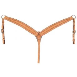 Tough-1 Premium Leather Tapered Breastcollar, 41-1415-2-0 -Tough-1 Shop 1116323