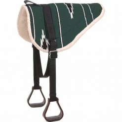 Tough-1 Adult Navajo Horse Bareback Pad, Polymer Stirrups, 31-998-310-0 -Tough-1 Shop 1116401