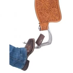 Tough-1 EZ Out Safety Stirrups, 3 in. Neck, 5 in. x 5 in. Inside Measurement, 7 in. Outside Height, 57-2001-0-3 -Tough-1 Shop 1116425 A3