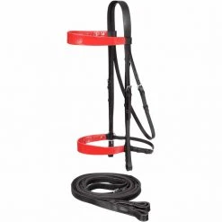 Tough-1 Draft Horse Saddle Seat Bridle, 20-05607-5-0 -Tough-1 Shop 1174361