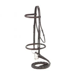 Tough-1 Square Raised Snaffle Bridle, 20-7556-2-0 -Tough-1 Shop 1174419