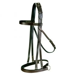 Tough-1 Hackamore Jump Bridle, Full, Brown, 21-9263-7-0