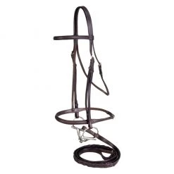 Tough-1 EquiRoyal Raised Snaffle Bridle, 21-9555-7-0