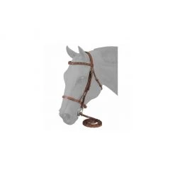 Tough-1 Raised Snaffle English Bridle with Spaced Stone Crystals, 22-9679-72-0