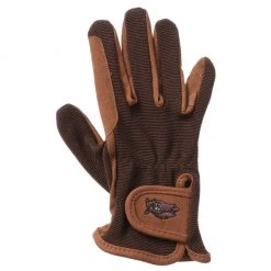 Tough-1 Embroidered Kid's Gloves, Synthetic Leather, Spandex Back, 24-69-144-101 -Tough-1 Shop 1174791