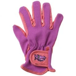 Tough-1 Embroidered Kid's Gloves, Synthetic Leather, Spandex Back, 24-69-144-101 -Tough-1 Shop 1174793
