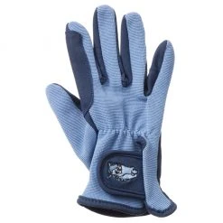 Tough-1 Embroidered Kid's Gloves, Synthetic Leather, Spandex Back, 24-69-144-101 -Tough-1 Shop 1174795