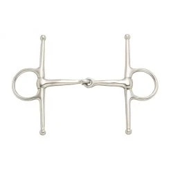 Tough-1 Full Cheek Snaffle Horse Bit, 5 in., 25517-0-0