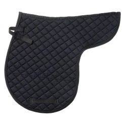 Tough-1 Quilted Contour English Horse Saddle Pad, 100% Cotton Twill, 30-920-3-0