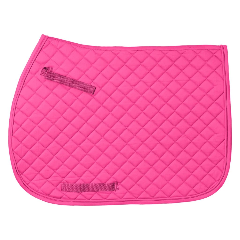 Tough-1 Quilted Square English Horse Saddle Pad, 100% Cotton Twill, 30-925-9-0 6 Tough-1 Quilted Square English Horse Saddle Pad, 100% Cotton Twill, 30-925-9-0 - Image 6