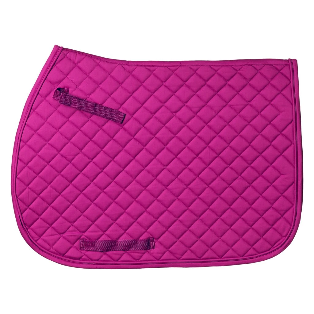 Tough-1 Quilted Square English Horse Saddle Pad, 100% Cotton Twill, 30-925-9-0 5 Tough-1 Quilted Square English Horse Saddle Pad, 100% Cotton Twill, 30-925-9-0 - Image 5