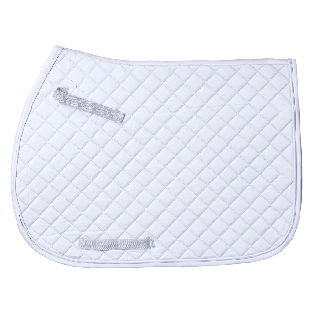 Tough-1 Quilted Square English Horse Saddle Pad, 100% Cotton Twill, 30-925-9-0 3 Tough-1 Quilted Square English Horse Saddle Pad, 100% Cotton Twill, 30-925-9-0 - Image 3