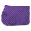 Tough-1 EquiRoyal Square Quilted Cotton Comfort English Horse Saddle Pad, 24 in. Spine, 20 in. Drop, 30-985-9-0