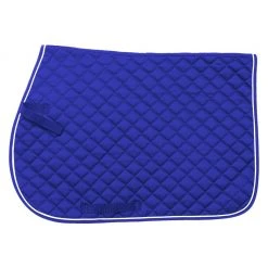 Tough-1 EquiRoyal Square Quilted Cotton Comfort English Horse Saddle Pad, 24 in. Spine, 20 in. Drop, 30-985-9-0 -Tough-1 Shop 1174989