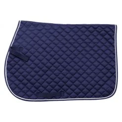 Tough-1 EquiRoyal Square Quilted Cotton Comfort English Horse Saddle Pad, 24 in. Spine, 20 in. Drop, 30-985-9-0 -Tough-1 Shop 1174993