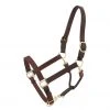 Tough-1 Stable/Grooming Halter, Horse, Brown, 44-900-7-0