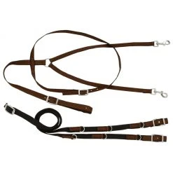 Tough-1 Nylon German Martingale Rein Set, 52-1120-0-0