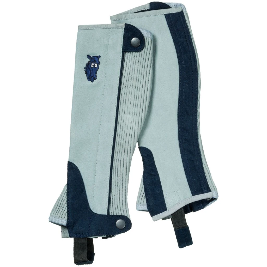 Tough-1 Childs Synthetic Luxury Suede Half Chaps with Embroidered Horse Head, 63-69-144-102 3 Tough-1 Childs Synthetic Luxury Suede Half Chaps with Embroidered Horse Head, 63-69-144-102 - Image 3