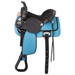 Tough-1 King Series Krypton Western Trail Saddle, 20 Inch, KS416-10-16 -Tough-1 Shop 1195393